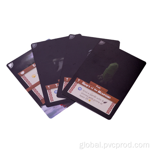 Waterproof Plastic Game Cards Waterproof plastic playing game cards Factory